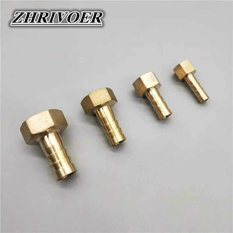 Медный фитинг для шланга с внутренней резьбой BSP, 6mm Barb, 1/2"