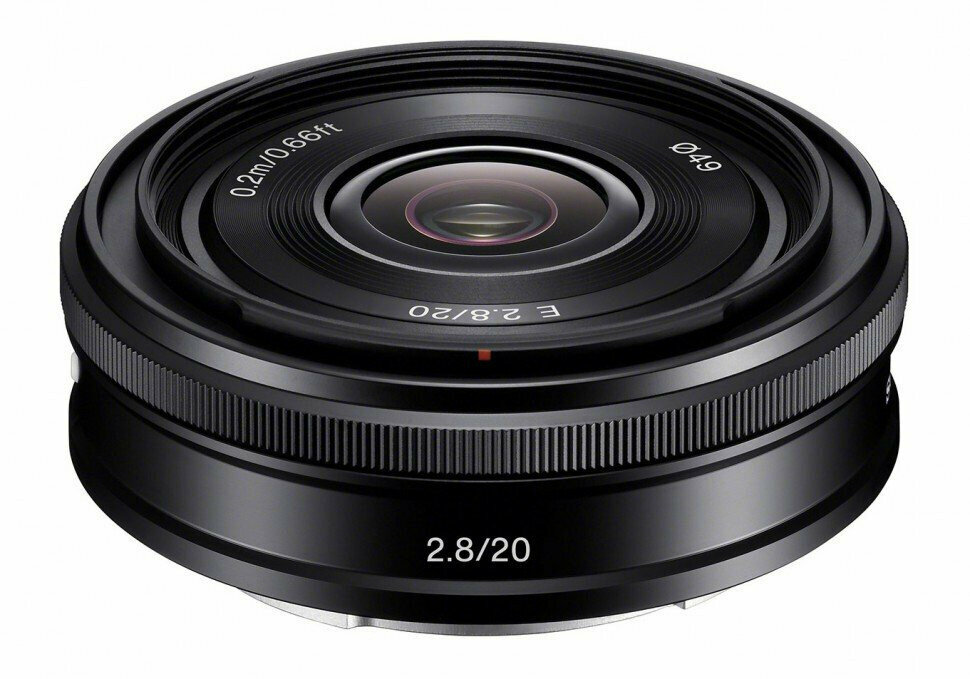 Sony E 20mm F2.8 (черный) - фото №18