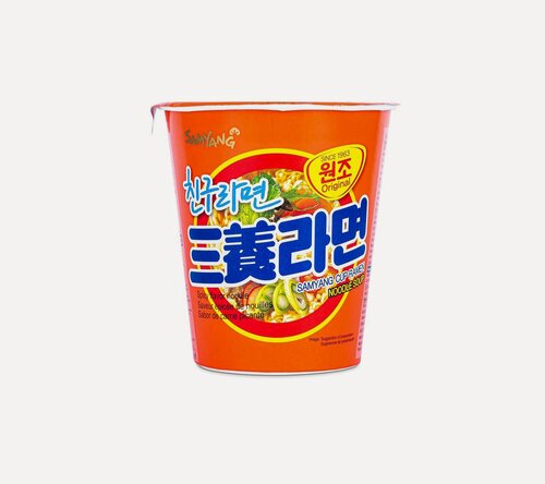 Изображение товара Лапша быстрого приготовления Samyang со вкусом бекона 65 г, Южная Корея
