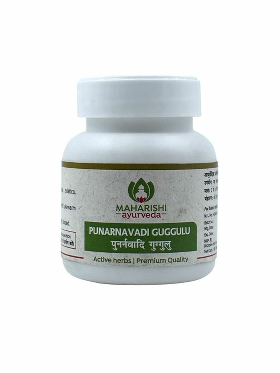 Пунарнавади Гуггул - для мочевыделительной системы 60 табл