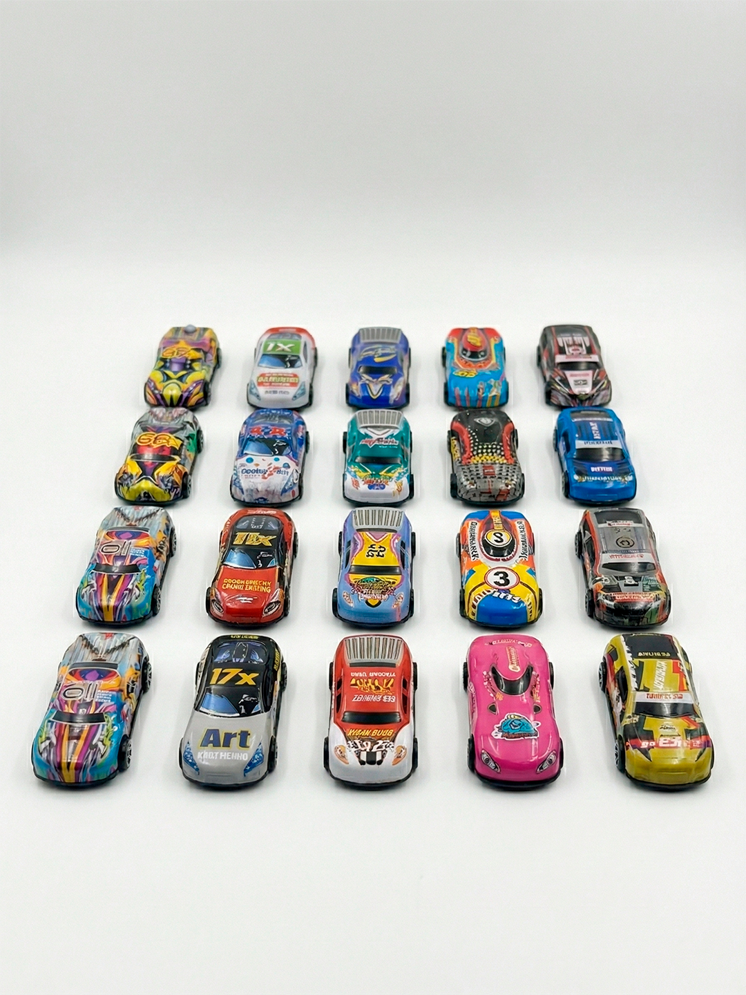 Набор металлических транспортных средств, 20 шт — фото 1