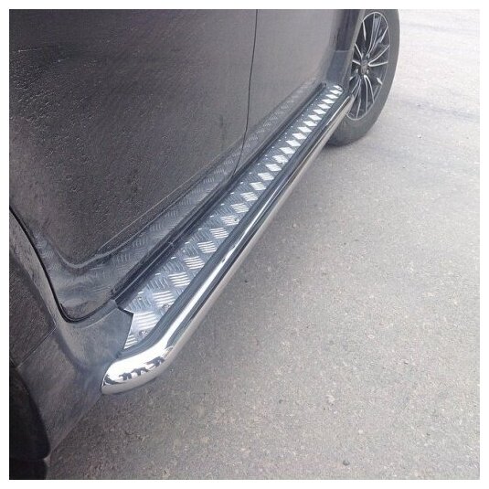 Установка порогов эстонец на ниссан террано - 90 фото