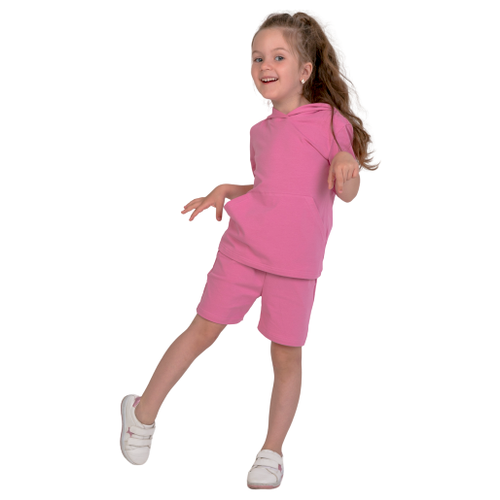 TW21-532240201 Шорты детские, розовый, р. 110 TUOT розового цвета