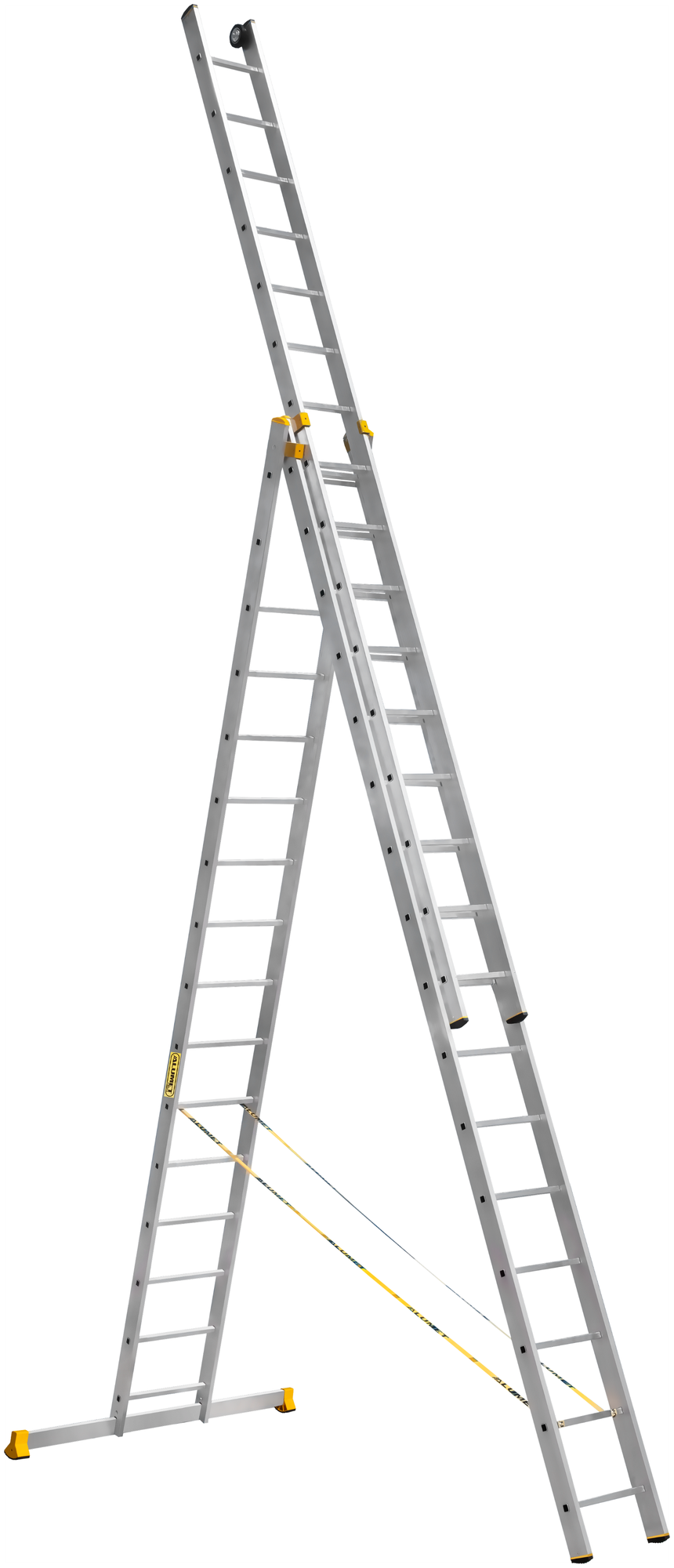 Лестницы Alumet 3Х14 Профи Трехсекционные Алюминиевые 9314