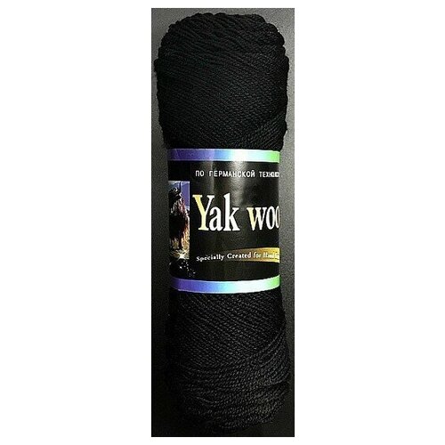 Пряжа COLOR CITY Yak wool / 2622 черный