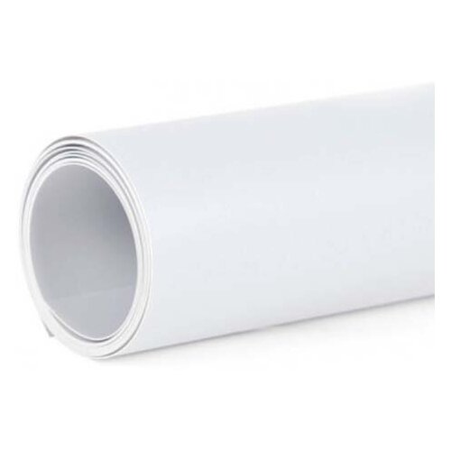 Фон глянцевый пластик SUPERIOR 1 x 1,30 м Arctic white 93 фон бумажный superior arctic white 93 1 35х6м белый