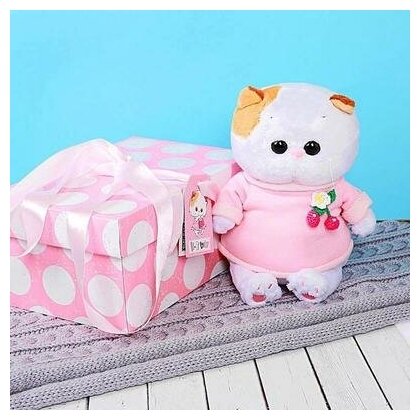 Мягкая игрушка Кошечка Ли-Ли BABY, в толстовке, 20 см Басик и Ко 2556360 .