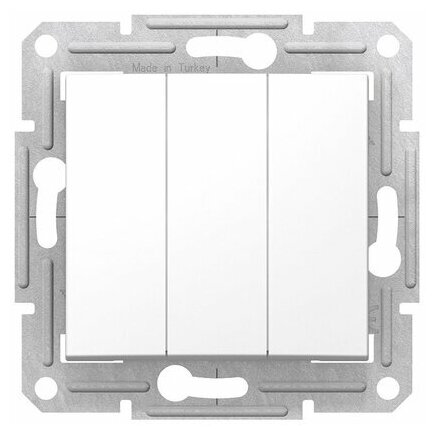 Выключатель 3-кл. Sedna 230В 10AX бел. SchE SCHNEIDER ELECTRIC SDN0300621 (1 шт.)