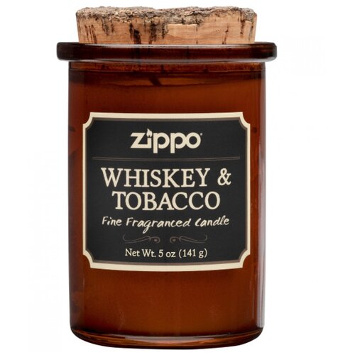 Ароматизированная свеча ZIPPO Spirit Candle Whiskey & Tobacco