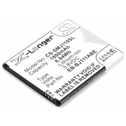 фото Аккумулятор cameronsino cs- smj110sl для samsung galaxy j1 ace cameron sino