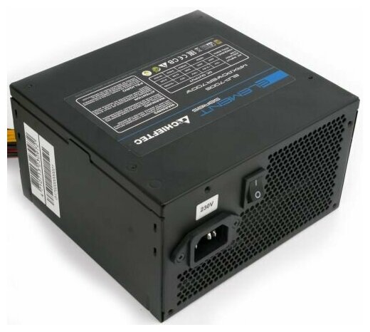 Блок питания ATX Chieftec 700W, FAN 120мм, Active PFC, 6хSATA, 2х6+2pin, RTL - фото №4