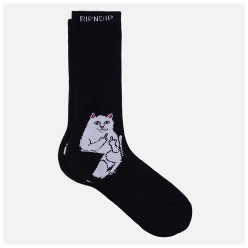 Носки  унисекс RIPNDIP, 1 пара, размер 40-46, черный