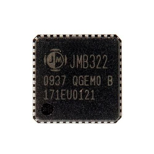 Мультиконтроллер C. S JMB322-QGEM0B QFN48 мультиконтроллер сетевой контроллер c s jmb322 qgem0b qfn48 02g033001302