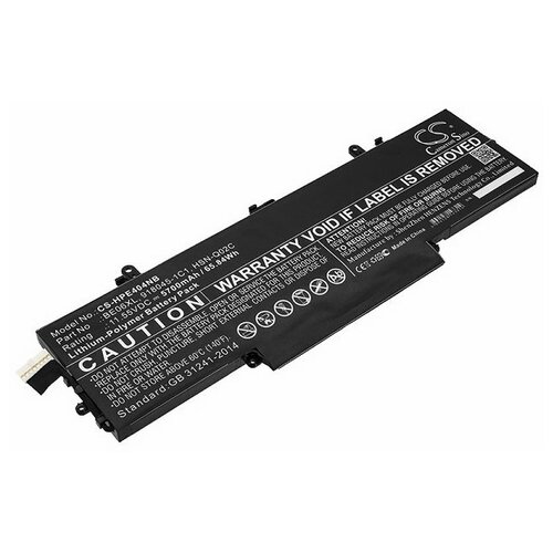 аккумулятор для hp elitebook folio 1040 org 11 55v 5800mah p n be06xl hstnn db7y hstnn ib7v Аккумулятор для ноутбука HP EliteBook 1040 G4 (BE06XL, HSN-Q02C)