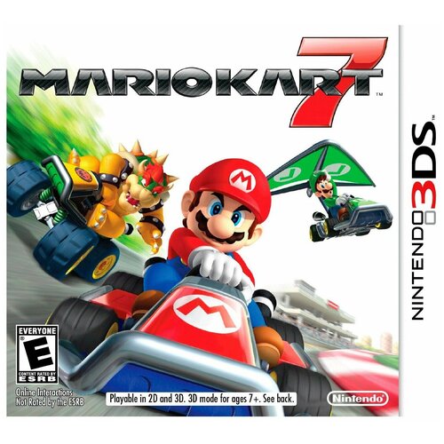 Игра для Nintendo 3DS Mario Kart 7, полностью на русском языке