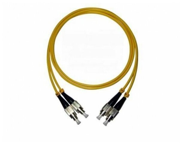 Патч-корд оптический (optic patch cord) FC/UPC-FC/UPC SM 9/125 duplex 1m