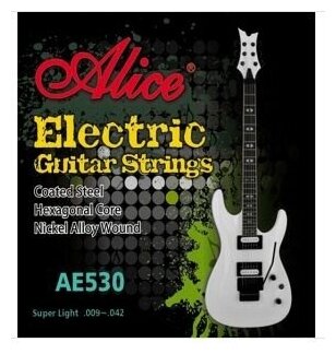 Струны для электрогитары ALICE AE530SL 9-42