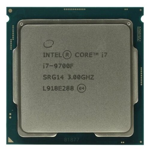 Процессор Intel Core i7-9700F LGA1151 v2, 8 x 3000 МГц, OEM процессор intel core i7 9700 lga1151 v2 oem coffee lake