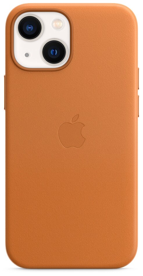 iPhone 13 mini Leather Case with MagSafe - Golden Brown