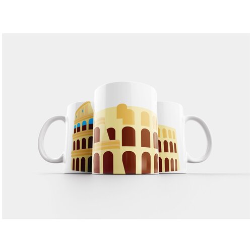 фото Кружка "колизей, рим, памятник" 320 мл lotsprints