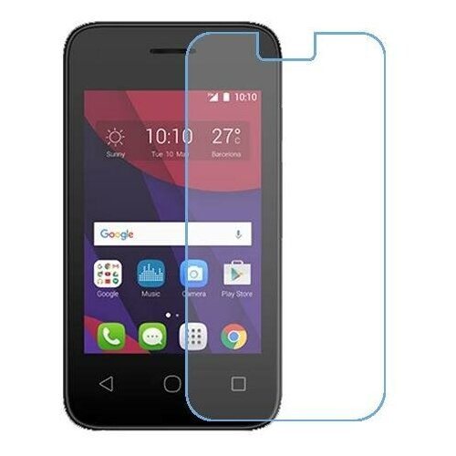 Alcatel Pixi 4 (3.5) защитный экран из нано стекла 9H одна штука