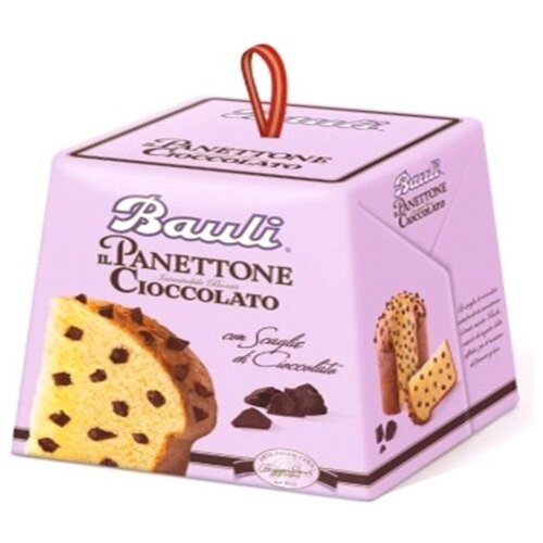 Кекс с кусочками шоколада (IL panettone chocolate) Bauli 90г