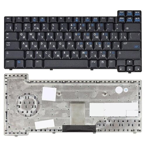 Клавиатура для ноутбука HP Compaq NC6110 NC6120 NC6130 черная без трекпоинта 972₽