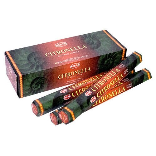 Благовония палочки HEM Цитрусовая смесь Citronella 120 шт