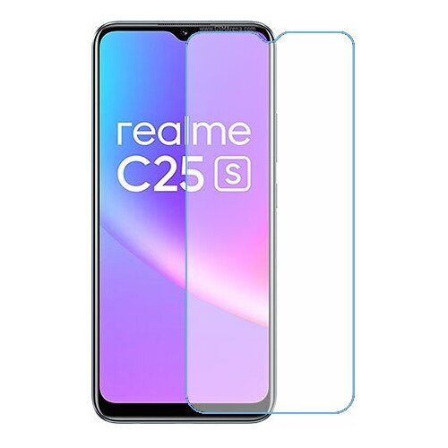 Realme C25s защитный экран из нано стекла 9H одна штука