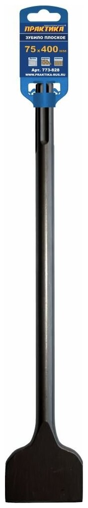 Зубило SDS-MAX плоское ПРАКТИКА 75 х 400 мм (75х400мм)
