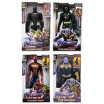 Набор фигурок Мстители Человек Паук, Танос, Ронин, Черная Пантера 4 штуки по 30 СМ - изображение