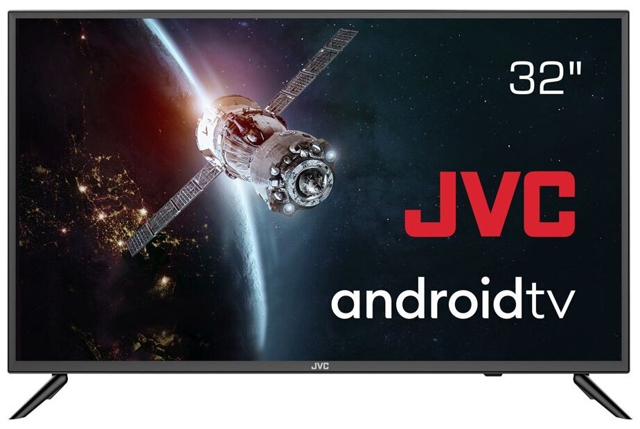 32" Телевизор JVC LT-32M590 2021 LED, Smart, черный