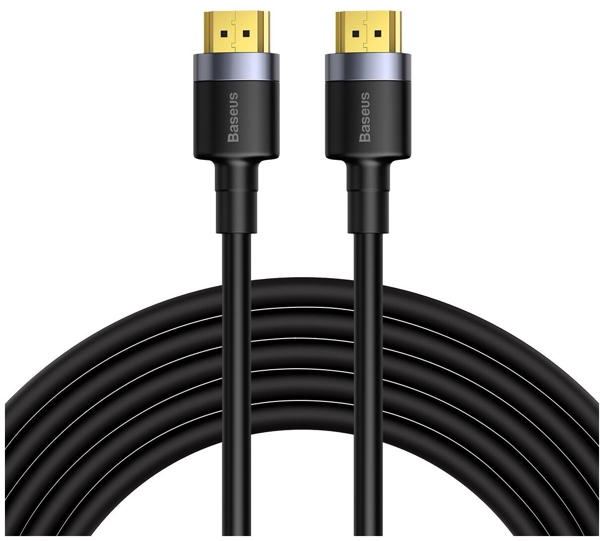 Кабель 4K HDMI male - 4K HDMI male Baseus Cafule Adapter Cable 5м