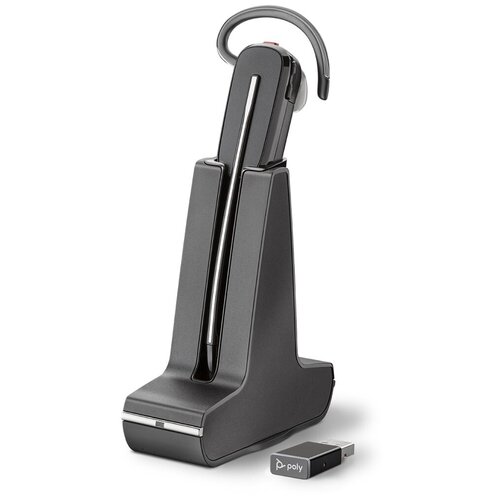 Plantronics Savi 8240-M UC беспроводная гарнитура ПК (моно, DECT, адаптер D200-M USB-A, Microsoft)