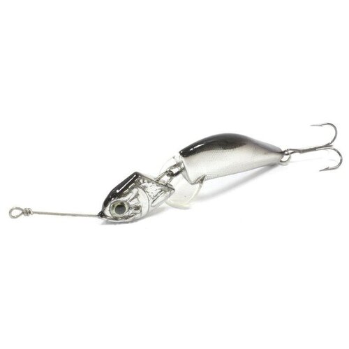 Воблер Wake Jigwobbler 8g/5cm BLACK SILVER FS wake jigwobbler 8g 5cm sexy shad fs