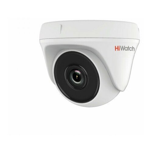 HiWatch DS-T133 1Мп купольная HD-TVI видеокамера с EXIR-подсветкой до 20 м