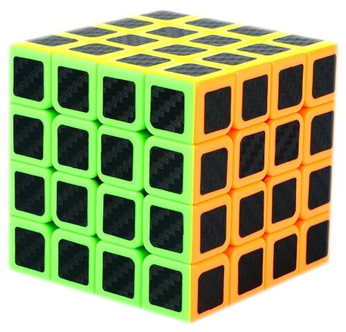 Головоломка кубик Рубика 4х4 (карбон)