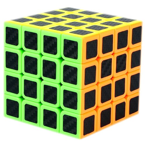 Головоломка кубик Рубика 4х4 (карбон) головоломка кубик