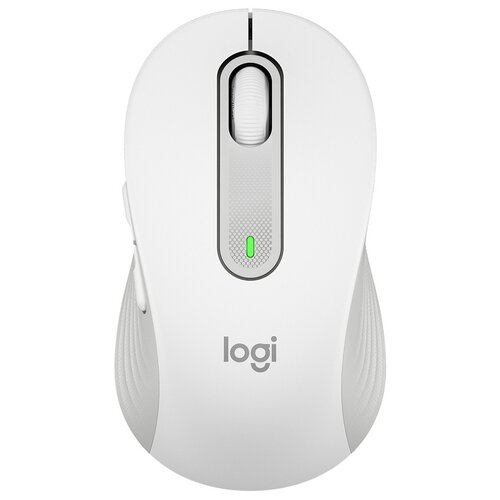 Беспроводная мышь Logitech Signature M650, белый беспроводная мышь logitech signature m650 l left белый