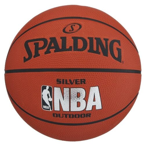 фото Мяч баскетбольный spalding nba silver размер 5 yandex market