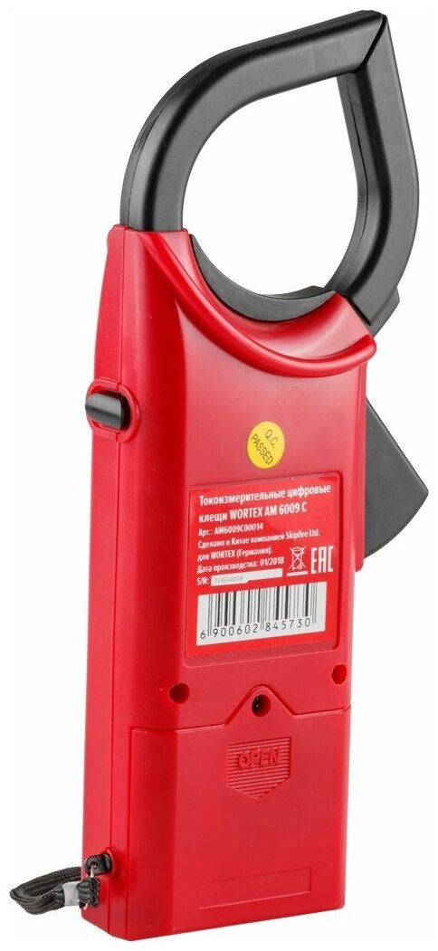 Токовые Клещи Клещи токоизмерительные WORTEX AM 6009 C (AM6009C00014)