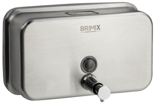 Дозатор для жидкого мыла BRIMIX 1200мл из нержавеющей стали