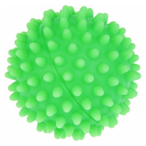 Мячик для собак Зооник Мяч для массажа №2 (С039), зелeный