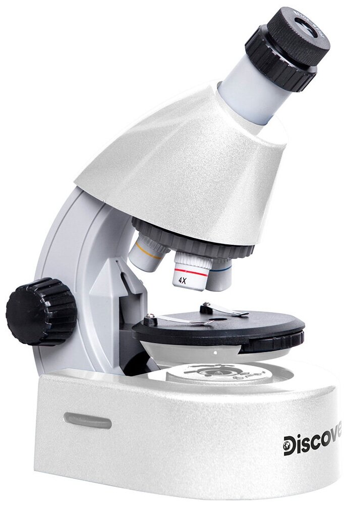 Микроскоп Discovery Micro Marine монокуляр 40640x на 3 объек. лазурный - фото №1
