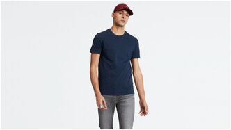 Футболка Levis Slim 2Pk Crewneck 1 Синий M 79541-0002