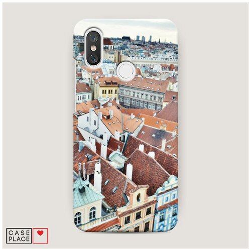 фото Чехол пластиковый xiaomi mi 8 прага case place