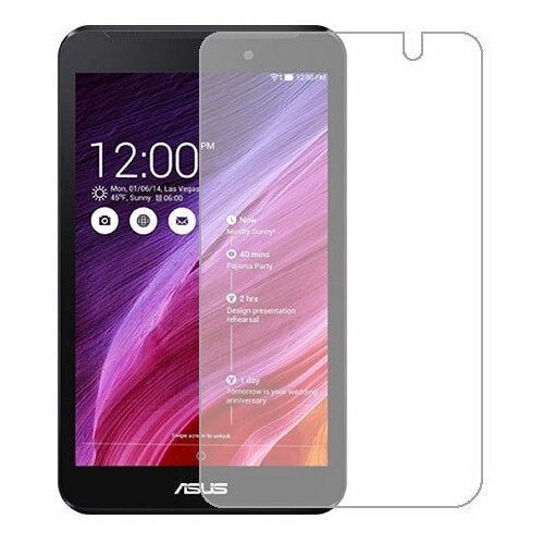 Asus Memo Pad 7 ME176C защитный экран Гидрогель Прозрачный (Силикон) 1 штука