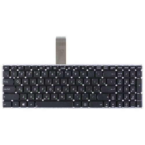 Клавиатура для Asus X550CC, X550VB, X550V, X550VC, X550VL, X501A, X501U, RU, Black клавиатура для asus x550c x550l x550 x550v r510c 0knb0 612bru00 v143362as1 0knb0 6111ru00