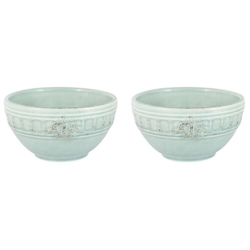 фото Набор 2 салатника малых venice (голубая) (matceramica)