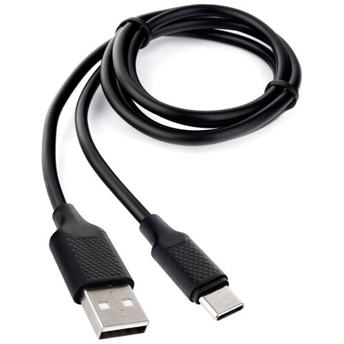 USB Type C кабель Cablexpert CCB-USB2-AMCMO2-1MB комплект 5 штук кабель usb a 2 0 usb b м м 3 м фер cablexpert чер ccf usb2 ambm 10